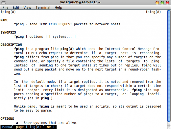 Fping Range Instalasi dan Penggunaan Fping pada Distro Linux Ubuntu dan openSUSE ...