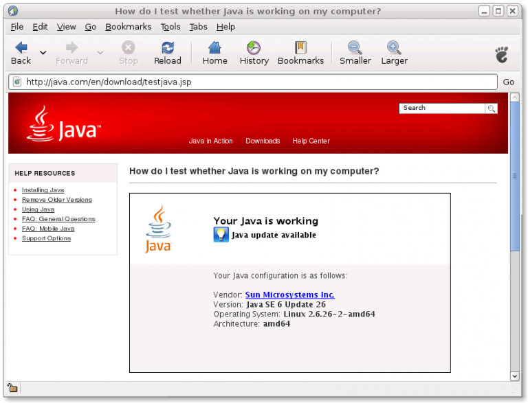 Menambahkan Plugin Java Pada Iceweasel-Debian Lenny