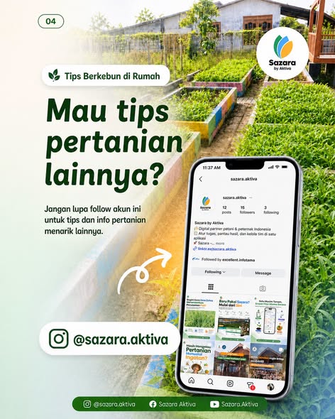 Banner penutup ajakan membaca tips pertanian dan berkebun praktis lainnya